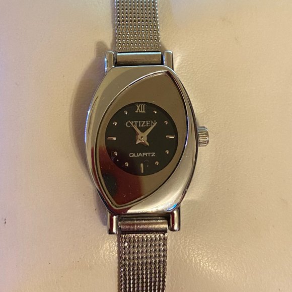 Citizen Accessories - Citizen Quartz Women's Petite Silver Tone Watch